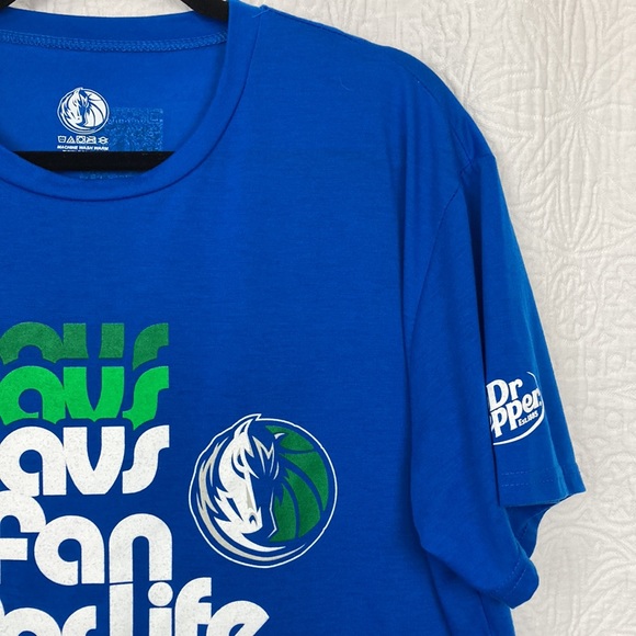 NBA Dallas Mavericks Mavs Fan For Life Graphic T-shirt sz XL - Picture 4 of 13